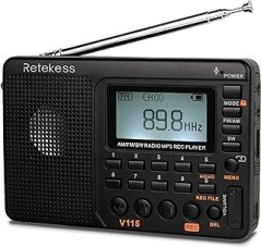 Rádio Portátil Retekess V115